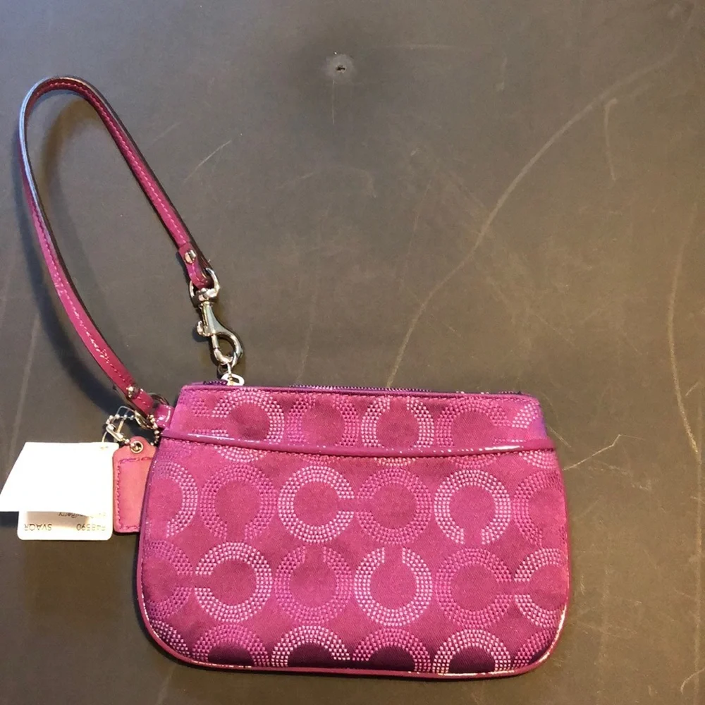 Authentic Coach wristlet